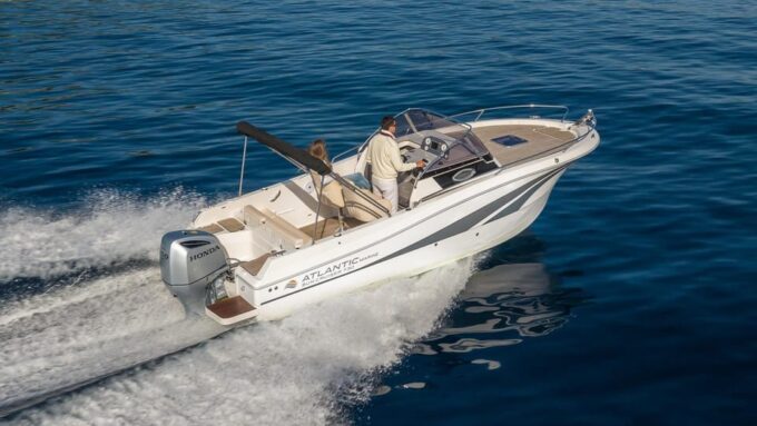 Krk: Rent a Boat Atlantic 730 408kk - Explore the Island of Krk
