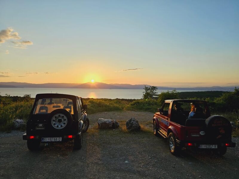 Krk: Sunset and Backcountry Off-Road Jeep Tour - Preparation and Important Information