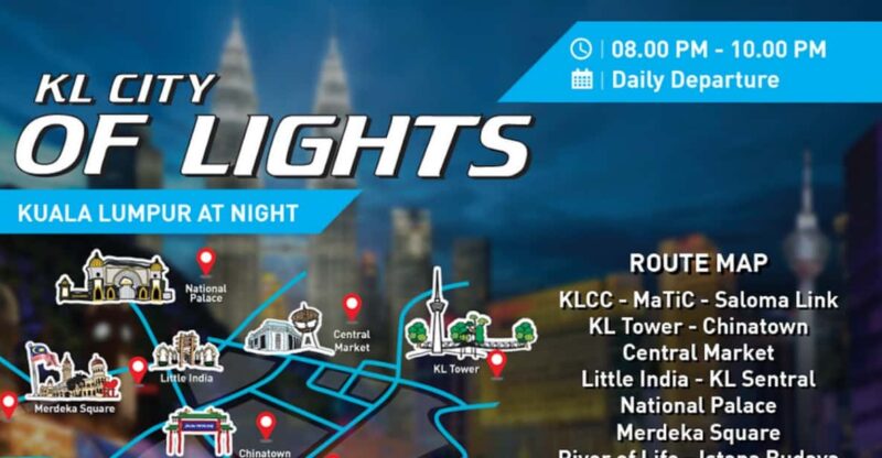 Kuala Lumpur: City Of Light Hop-On, Hop-Off Bus Tour - Meeting Point and Requirements