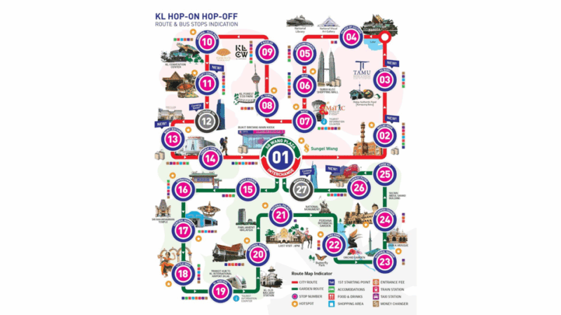Kuala Lumpur: Hop-On Hop-Off Sightseeing Bus Pass - Ticket Information