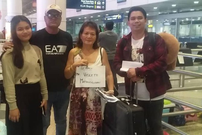 Kuala Lumpur International Airport Arrival Transfer - Inclusions