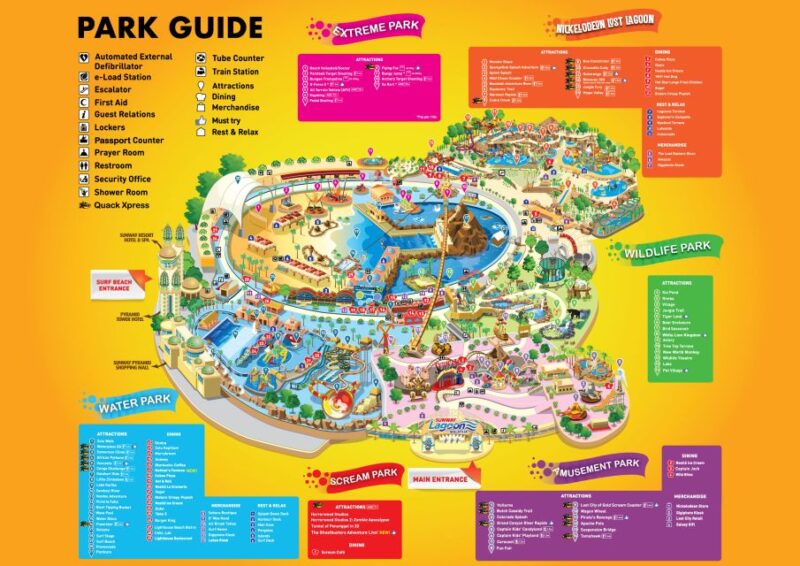 Kuala Lumpur: Sunway Lagoon Ticket & 1-Way Transfer - Guest Guidelines and Restrictions