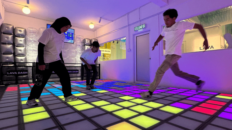 Kuantan: Entry Ticket to Lava Dash- NEW Digital Floor Game - Game Experience Overview