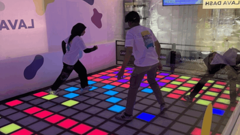 Kuantan: Entry Ticket to Lava Dash- NEW Digital Floor Game - Suitable for All Levels