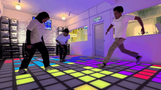 Kuantan: Entry Ticket to Lava Dash- NEW Digital Floor Game - Admission Ticket Inclusions