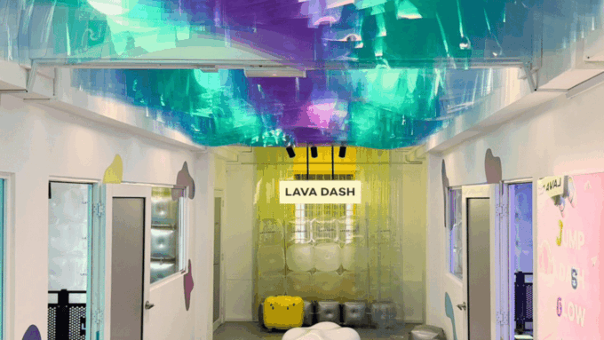 Kuantan: Entry Ticket to Lava Dash- NEW Digital Floor Game - Complementary Café Experience