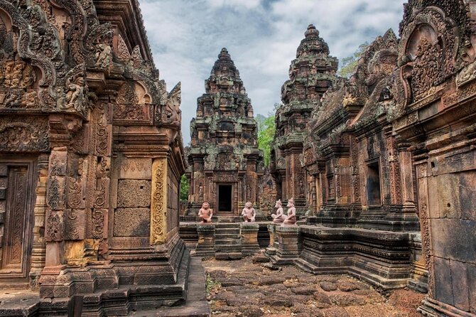 Kulen Waterfall and Banteay Srei Off Beaten Track - Intricate Carvings in Red Sandstone