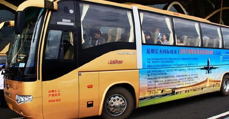 Kunming: Pick-Up From Airport to Downtown by Luxury Bus - Key Points