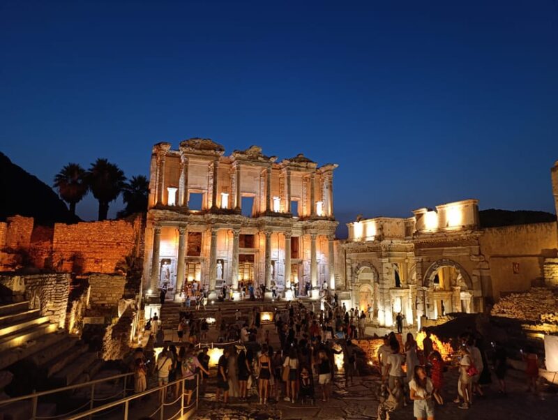 Kusadasi: Magical Private Ephesus Night Tour - Itinerary Highlights