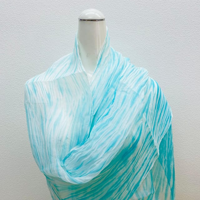 Kyo-arashi Shibori Scarf Class at Kyoto Shibori Museum - Workshop Details