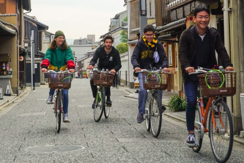 Kyoto: 4-Hour Historical Highlights Cycling Tour With Lunch - Visiting Key Sites