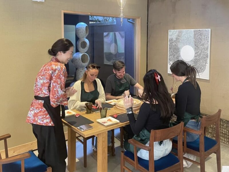 Kyoto: Authentic Sushi Making Cooking Lesson - Cost and Booking Information