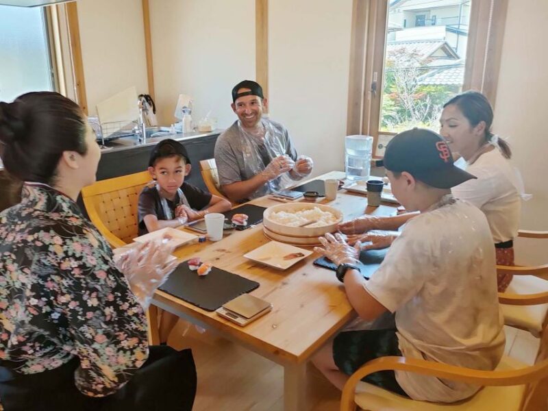 Kyoto: Authentic Sushi Making Cooking Lesson - Included in the Workshop