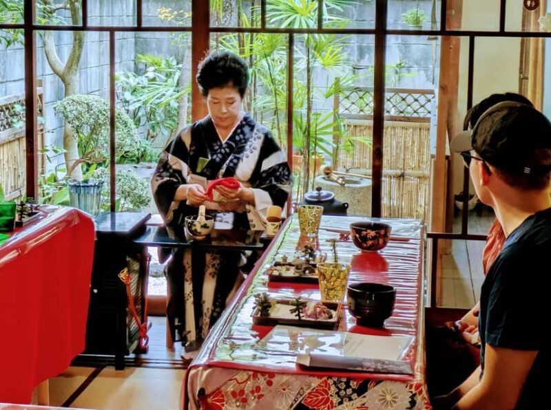 Kyoto: Authentic Table-Style Tea Ceremony in a Kyo Machiya - Crafting Miniature Zen Sweets Garden