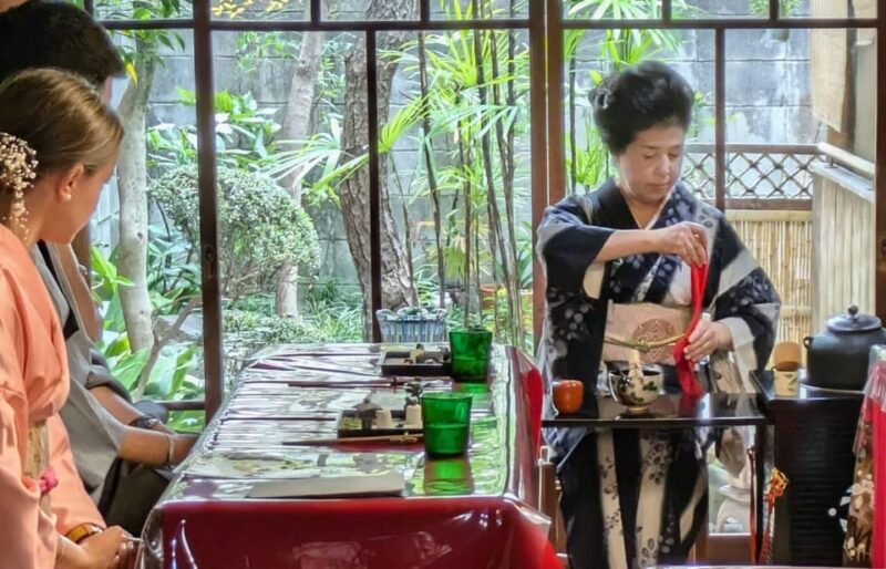 Kyoto: Authentic Table-Style Tea Ceremony in a Kyo Machiya - Taking in Japanese Cultural Practices