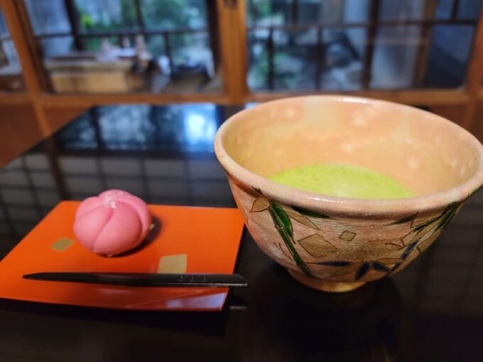 Kyoto: Authentic Table-Style Tea Ceremony in a Kyo Machiya - Indulging in Welcome Refreshments