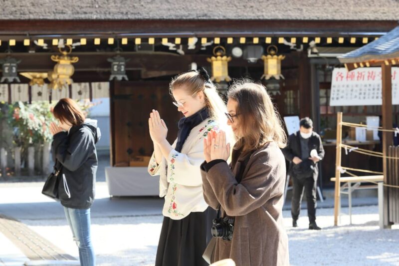 Kyoto: Discover the Oldest Geisha District, Kamishichiken - Exploring Kitano Tenmangu Shrine