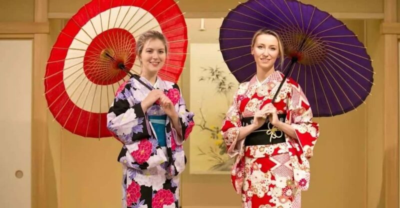 Kyoto Geisha Experience | Optional Photography Package - Experiencing the Ritual of Wearing Kimono