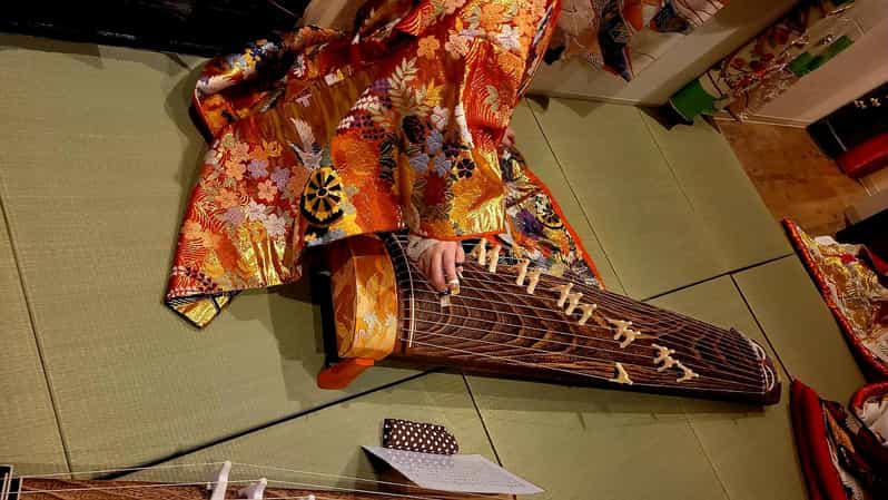 Kyoto Japan: Japanese Harp Experience With Gorgeous Kimono - Professional Koto Musical Performance