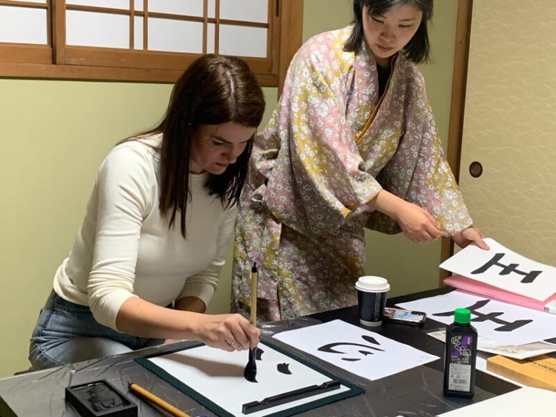 Kyoto: Japanese Calligraphy Class - Key Points