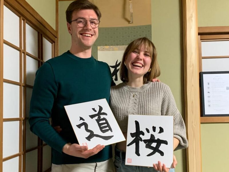 Kyoto: Japanese Calligraphy Class - Exploring the Calligraphy Tools and Techniques