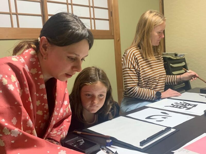 Kyoto: Japanese Calligraphy Class - Frequently Asked Questions