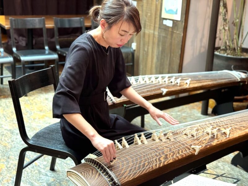 Kyoto: Japanese Koto Musical Instrument Class - Live Performance Showcase