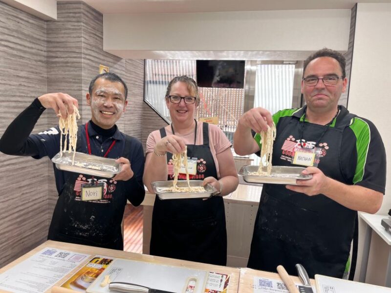 Kyoto: Japanese Udon and Sushi Cooking Class - Ingredients and Techniques