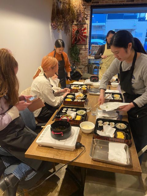 Kyoto: Japanese Washoku Bento Cooking Class With Lunch - Included Instructor and Cooking Equipment