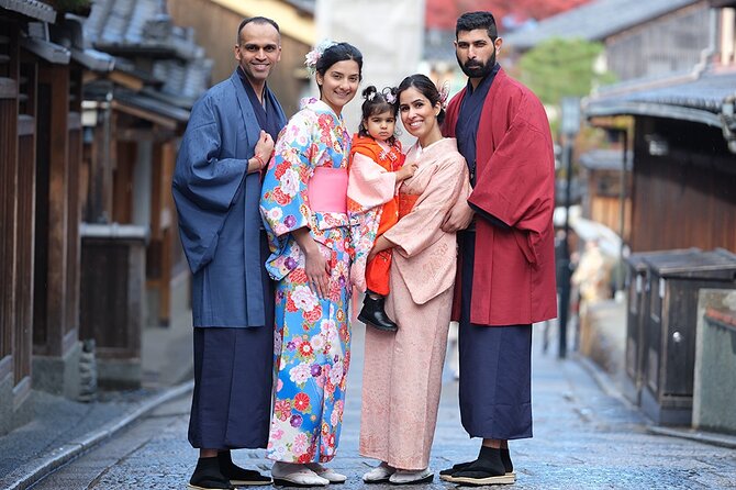 Kyoto Kimono Rental Chamatsu Family Package - Included Items