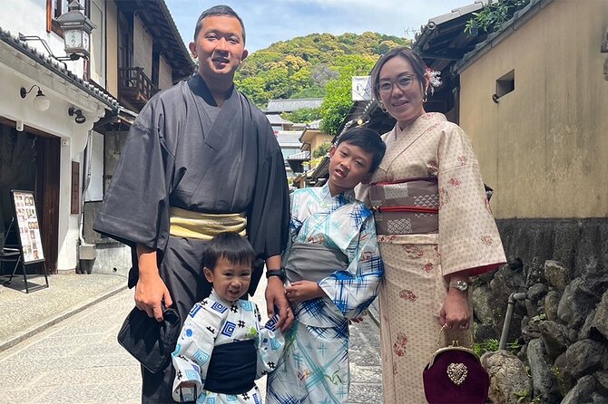 Kyoto Kimono Rental Chamatsu Family Package - Confirmation and Accessibility