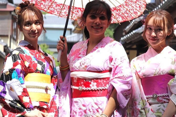 Kyoto Kimono Rental Chamatsu Ladies Plan With Hair Set - Meeting and End Point