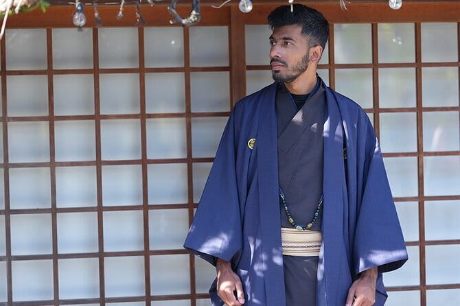 Kyoto Kimono Rental CHAMATSU Mens Plan Kimono and Yukata Rental - Tips for Kimono Rental