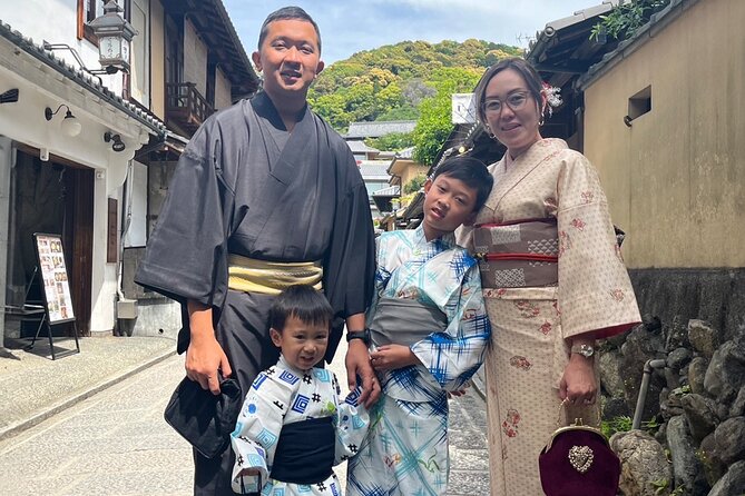 Kyoto Kimono Rental Mimosa for Families - Enhancing Your Kyoto Experience With Traditional Attire