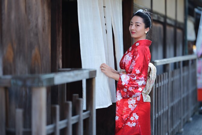 Kyoto Kimono Rental Mimosa Kodaiji Ladies Plan With Hair Set - Kimono Rental Inclusions