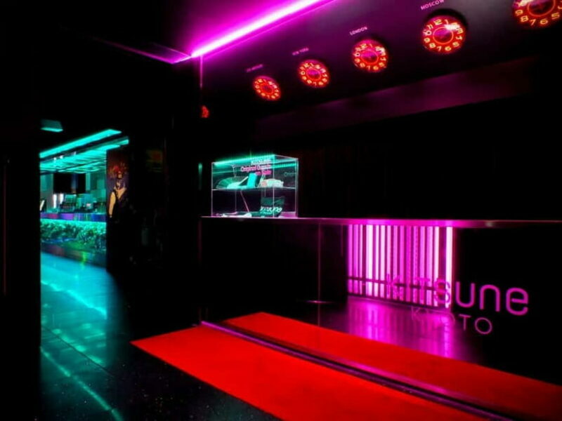 Kyoto: KITSUNE Nightclub Admission Ticket (For Foreign) - An Introduction to Kyoto’s KITSUNE Nightclub