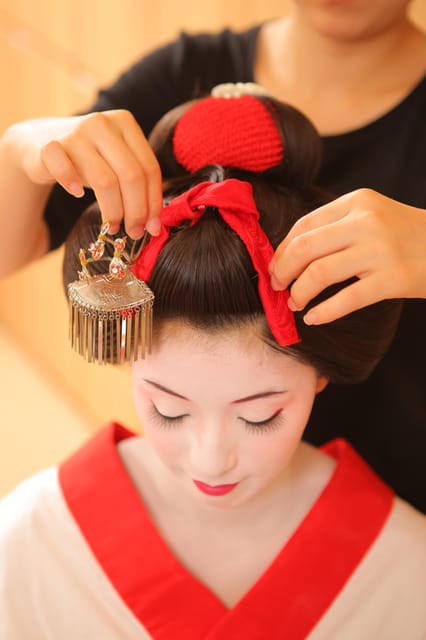 Kyoto Kiyomizu Temple: Maiko and Samurai Couple Photoshoot - Duration and Group Size