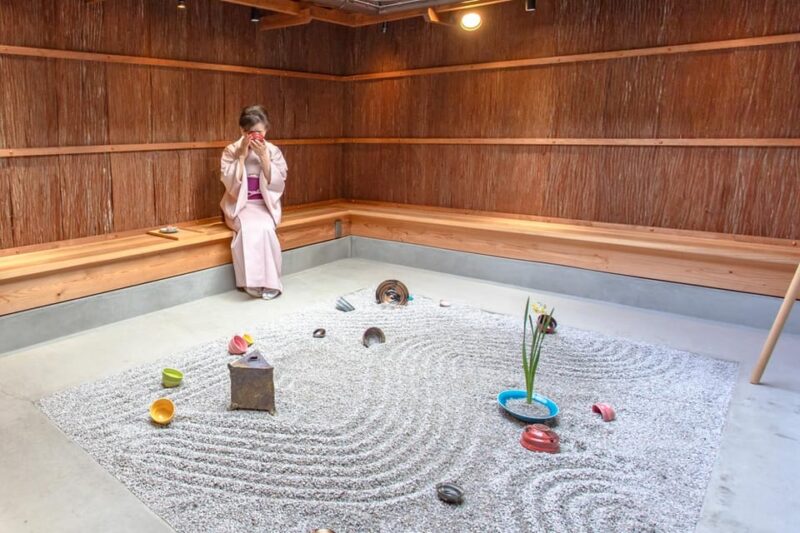Kyoto: Make Zen Garden and Taste Matcha in Pottery Shop - Matcha and Sweets