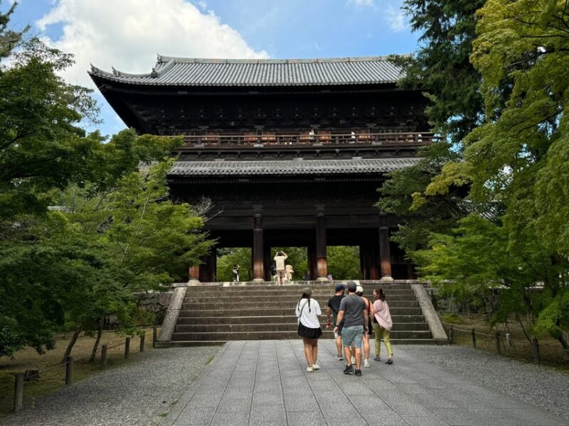 Kyoto: Nanzenji Zen Walk Through Gardens and Historic Sanmon - Exploring the Sanmon Gate