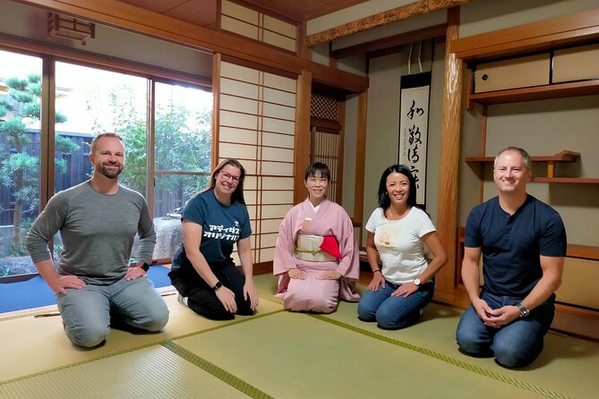 Kyoto Near Fushimi-Inari Wagashi Making & Small Group Tea Ceremony - Meeting and Pickup