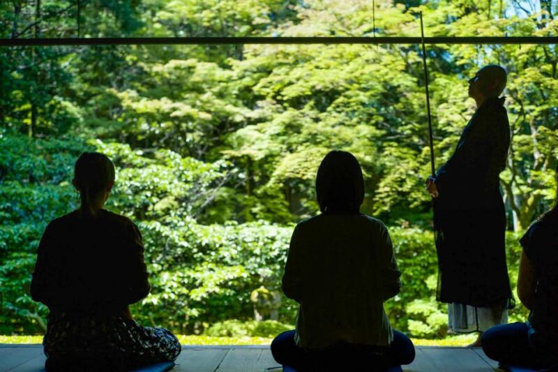 Kyoto: Nighttime Zen Meditation and Matcha Tea Experience - Sehakuan Tea Room and Paintings