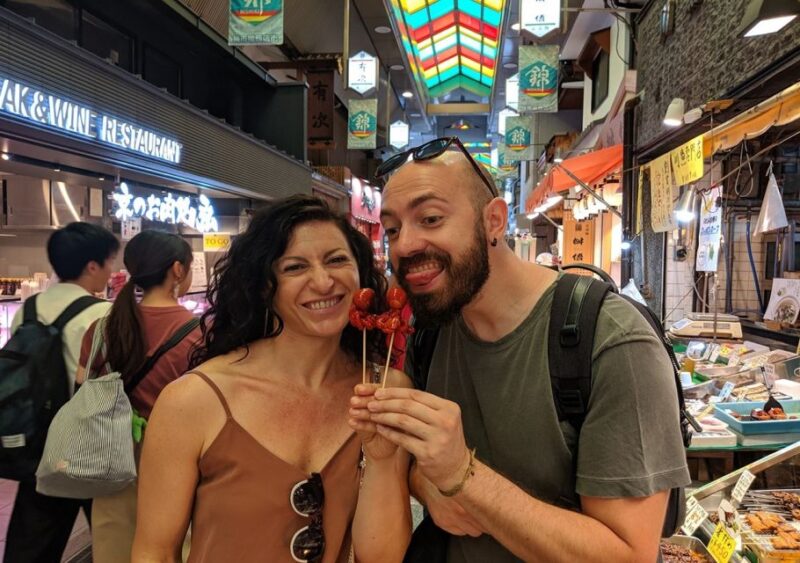 Kyoto: Nishiki Market Food Tour - Historical Shrine Exploration