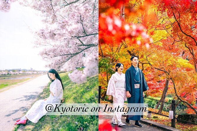 Kyoto Photo Shoot by Professional Photographer (77K Followers) - Exclusive and Private Nature of Tour