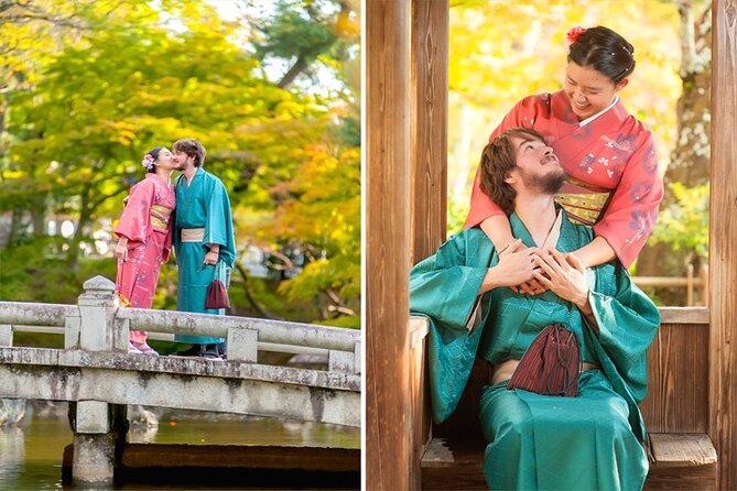 Kyoto: Private Kimono Photoshoot Gion, Arashiyama Bamboo. - Key Points