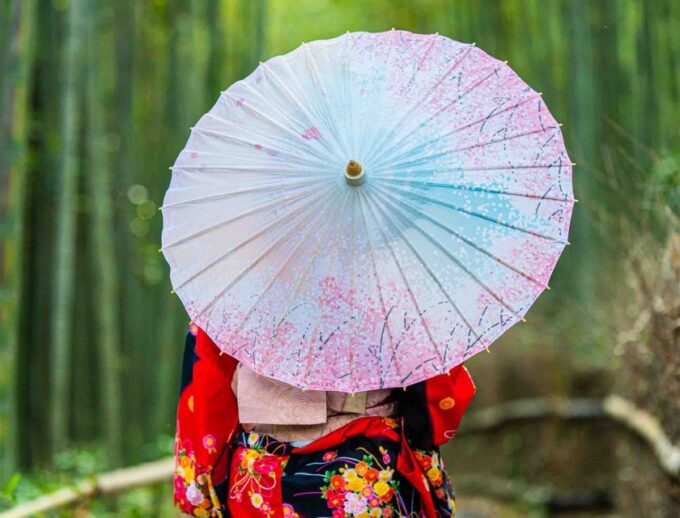 Kyoto: Private Photoshoot Experience in Arashiyama Bamboo - Admiring Togetsu-kyo Bridge