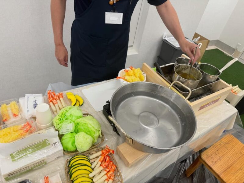 Kyoto: Replica Food Making Experience - Crafting Shrimp and Pumpkin Tempura Replicas