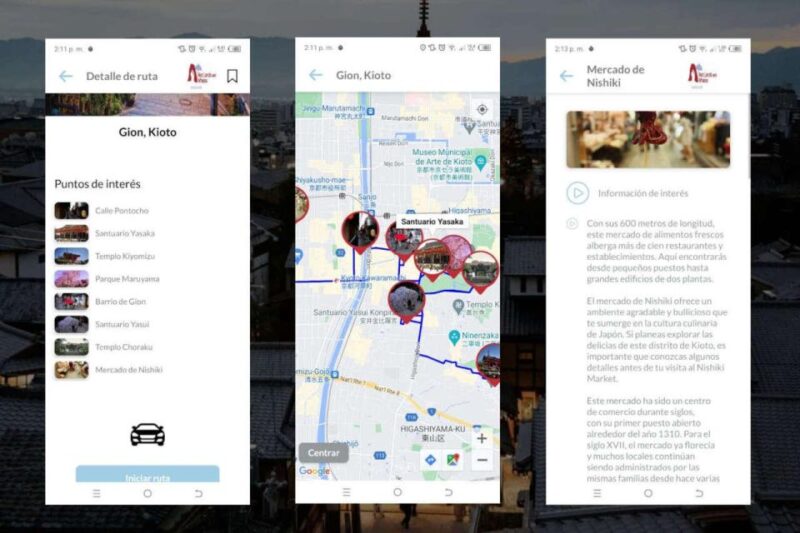 Kyoto Self-Guided Tour App With Multi-Language Audioguide - Booking and Cancellation