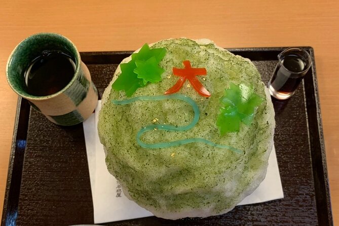 Kyoto Sweets and Green Tea Making and Town Walk. - Brunch: Sweets and Matcha Tea