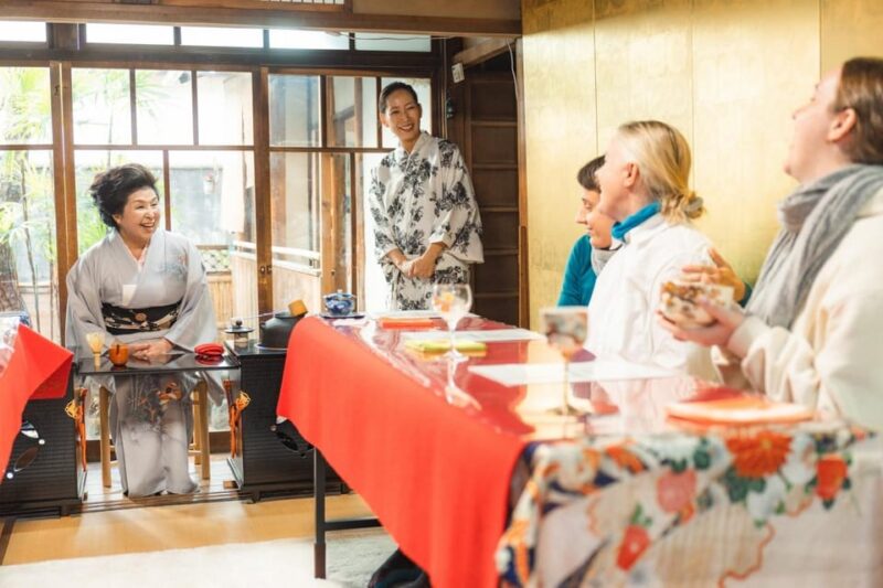 Kyoto: Table-Style Tea Ceremony at a Kyo-Machiya - Welcome Drinks