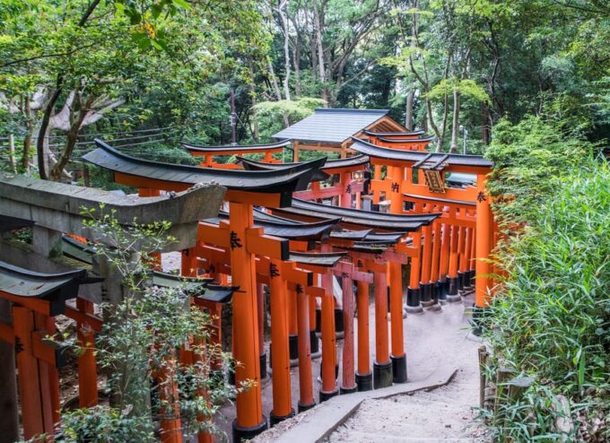 Kyoto: Timeless Majesty of Fushimi Inari Shrine Audio Guide - Captivating Mythological Legends